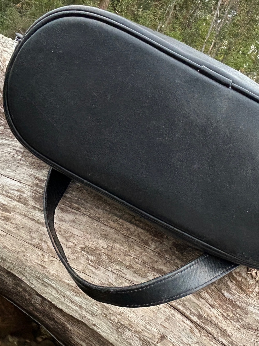Vintage Coach 3178 Whitney Bag Black Leather Flap Crossbody Made in Italy ๐ฎ๐น - Picture 7 of 16
